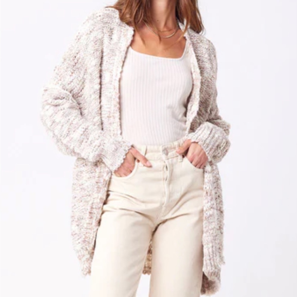 Saltwater LUXE “Rise” Slouchy Cardigan Sweater